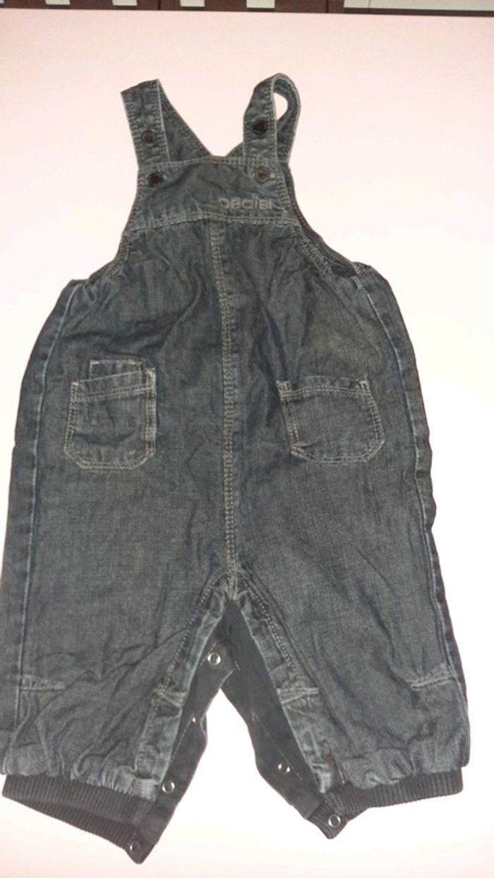 Salopette bébé garçon obaibi 6 mois