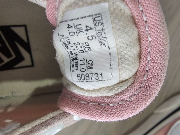 Basket Vans rose - photo numéro 3