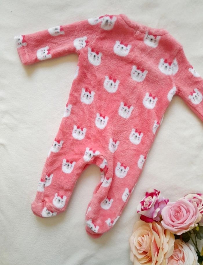 Pyjama hiver  fille polaire 6 mois Bébé rêve - photo numéro 2