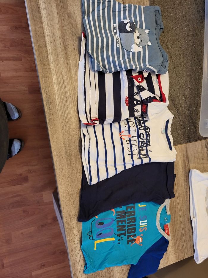 Lot t shirts manche longue