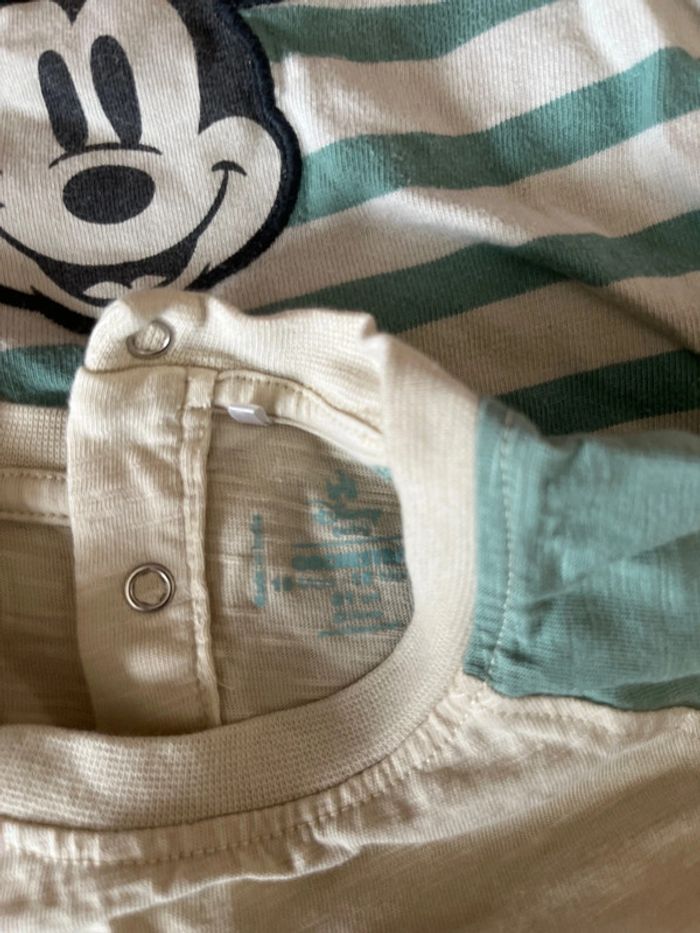 T-shirt manches longues 18m Mickey - photo numéro 4