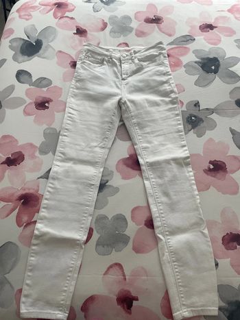 Jeans blanc skinny Camaïeu