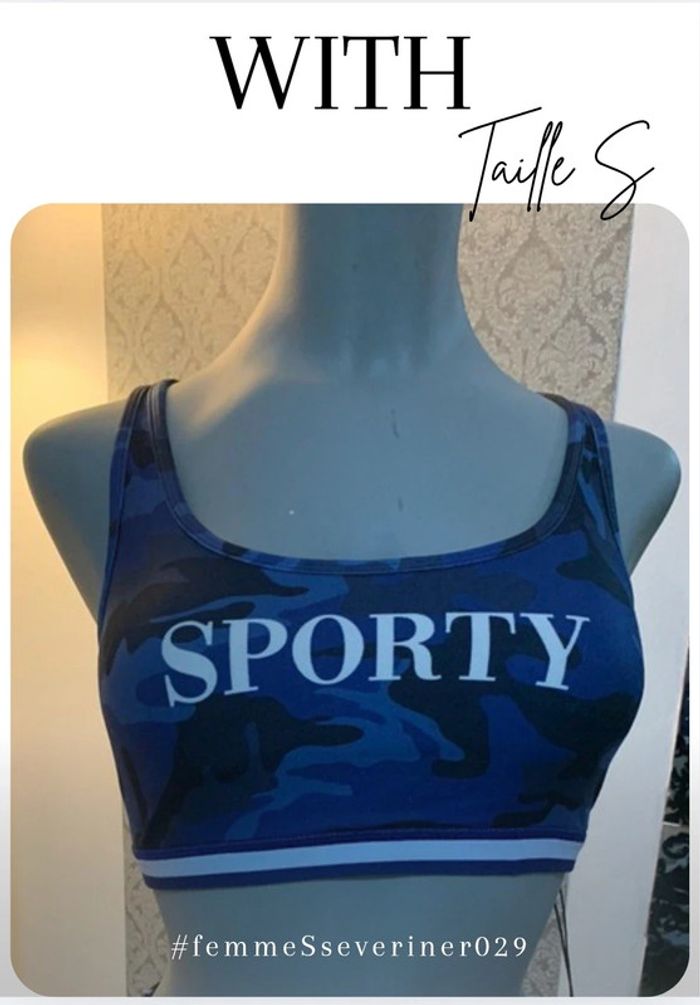 Brassière de sport With taille S