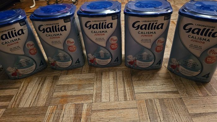 5 boîtes gallia 4