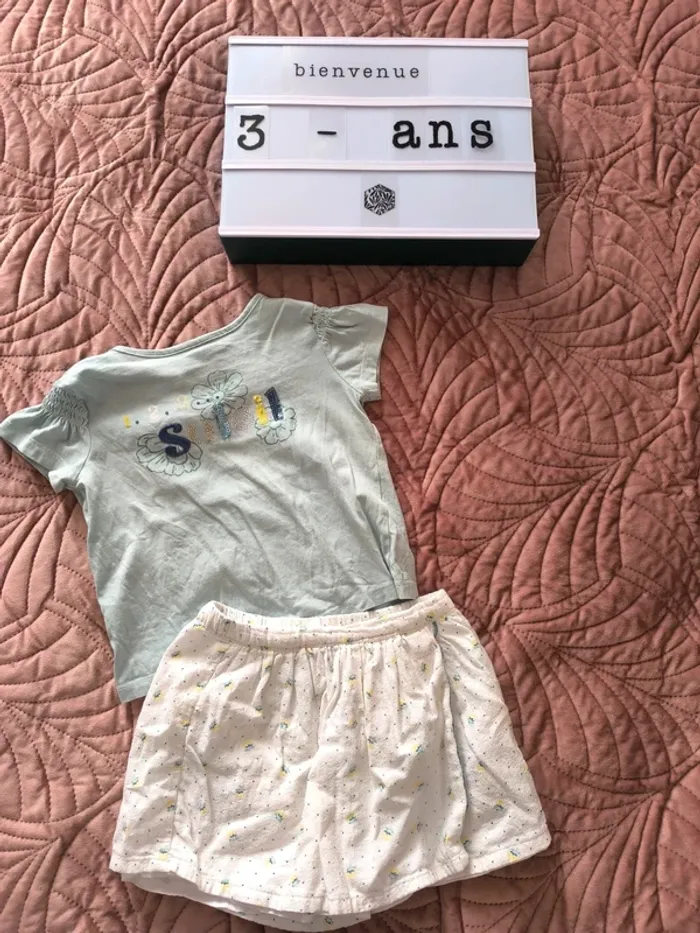 Ensemble Sergent major 3 ans 98 cm