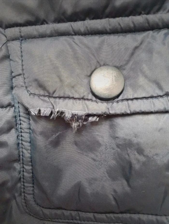 Manteau bleu marine Ooxoo 4 ans - photo numéro 5