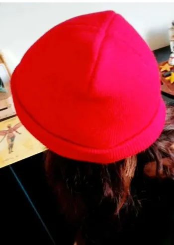 Bonnet  rouge  Mixte  -  taille  unique