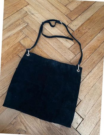 Sac Zara velours noir