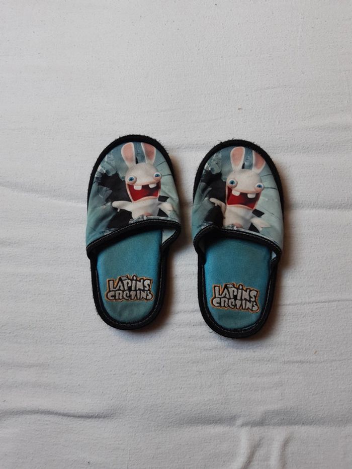 Chaussons garçon lapin crétins 36