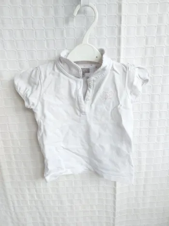 Polo manches courtes Grain de blé 18 mois