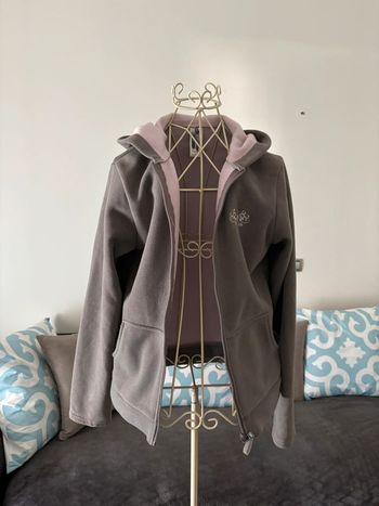 Veste à capuche polaire , sweat ,  Domyos taille 14 ans Décathlon