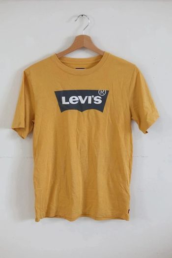 C56 t-shirt moutarde Levi's 16 ans