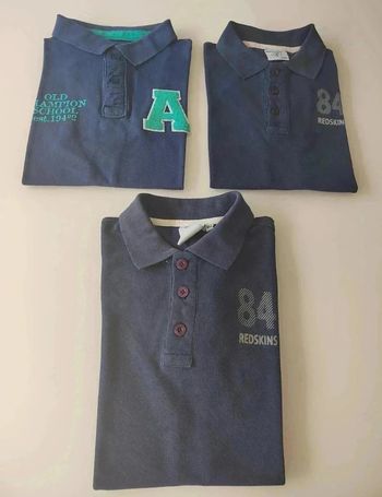 30 € Lot de 3 polos 10 ans
