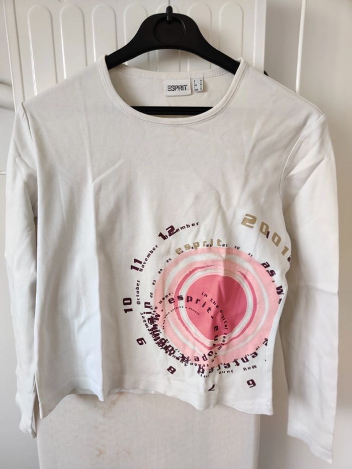 Tee-shirt esprit manches longues