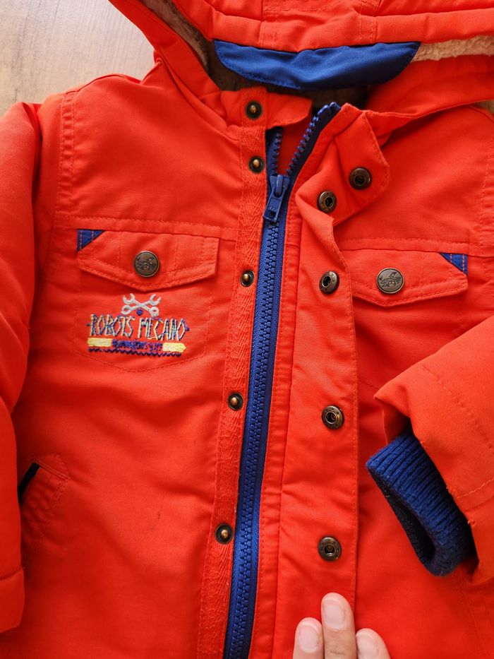 Veste d'hiver orange Sergent Major 2ans - photo numéro 4