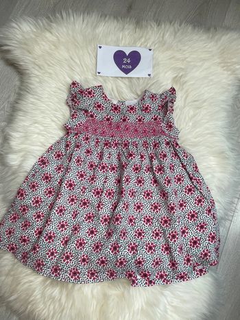 24 mois - Robe fleurie DPAM