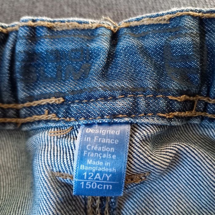 Bermuda en jean okaidi - photo numéro 3