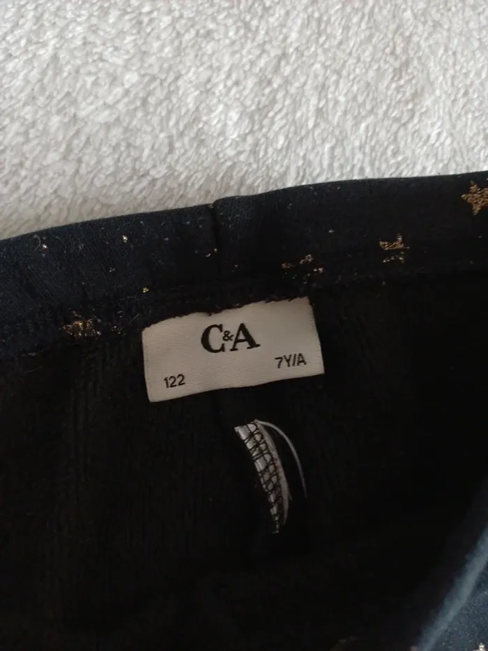 Legging moltoné noir 7 ans C&A - photo numéro 3