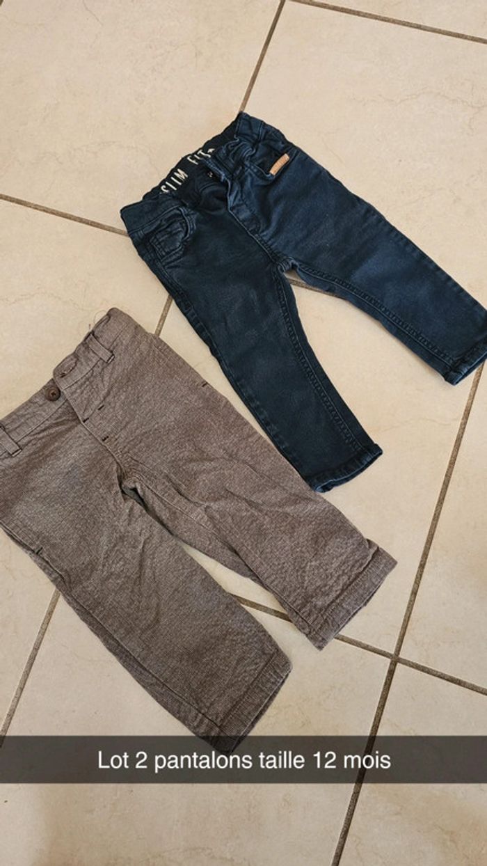 Lot pantalon