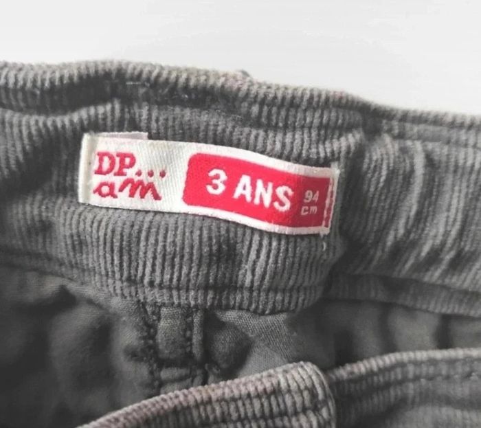10 € Jupe en velours DPAM 3 ans - photo numéro 3