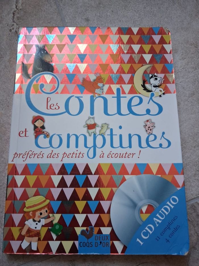 Livre CD contes et comptines