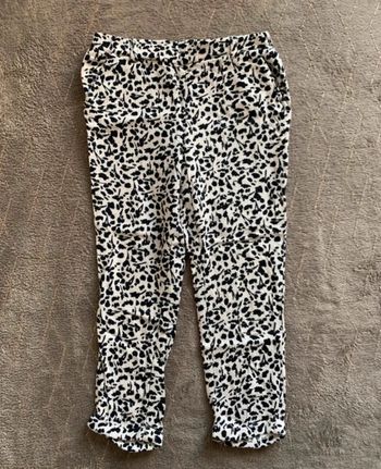 Legging noir et blanc fille taille 5 ans