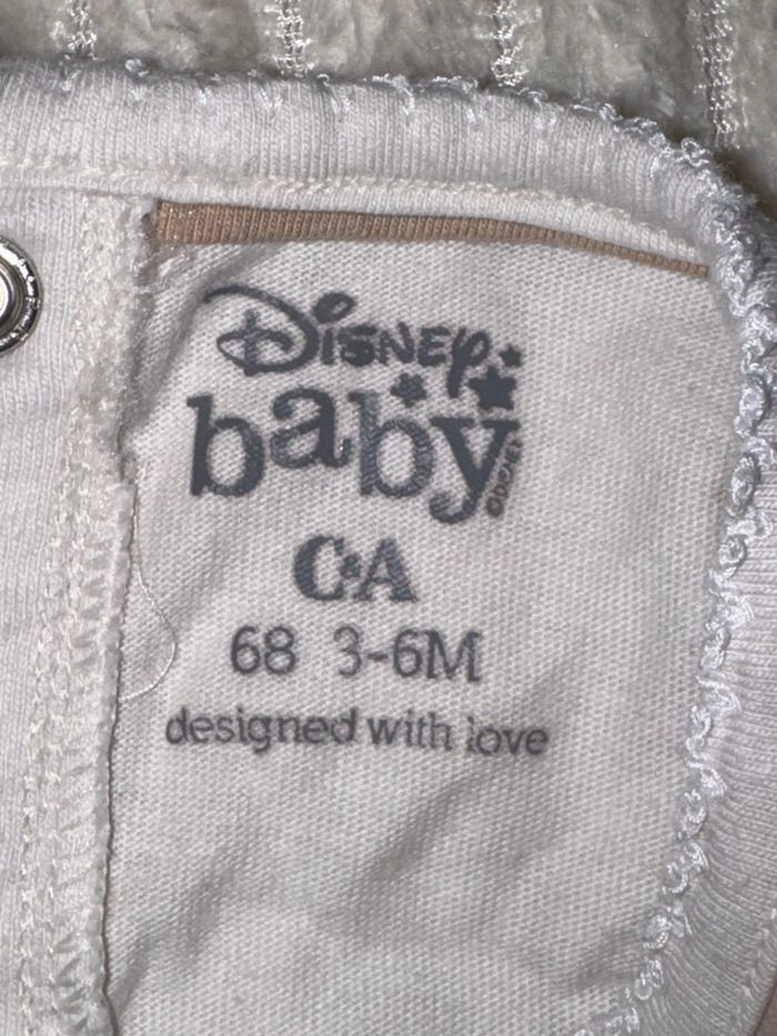 Top manche longue - blanc et marron - Disney Baby - 6 mois - excellent état - photo numéro 10