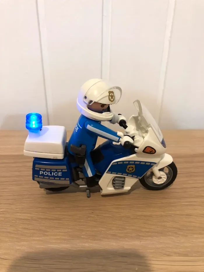 Motard de police playmobil 4262 🧸 - photo numéro 5