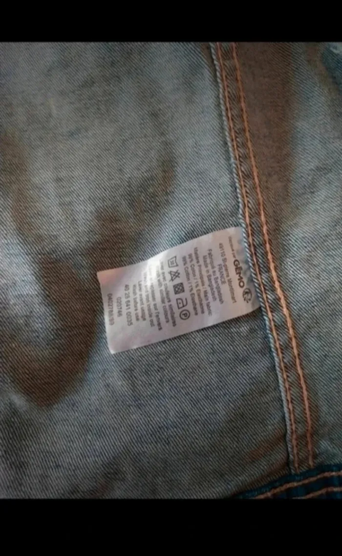 veste en jean - photo numéro 4