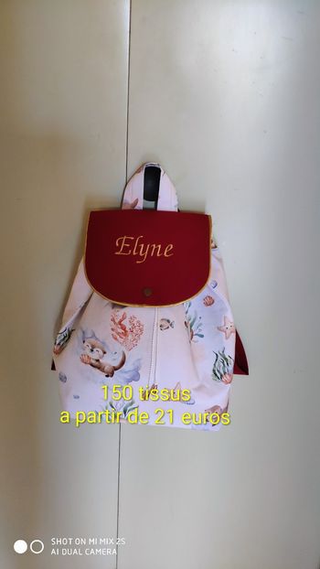 Sac a dos personnalisé