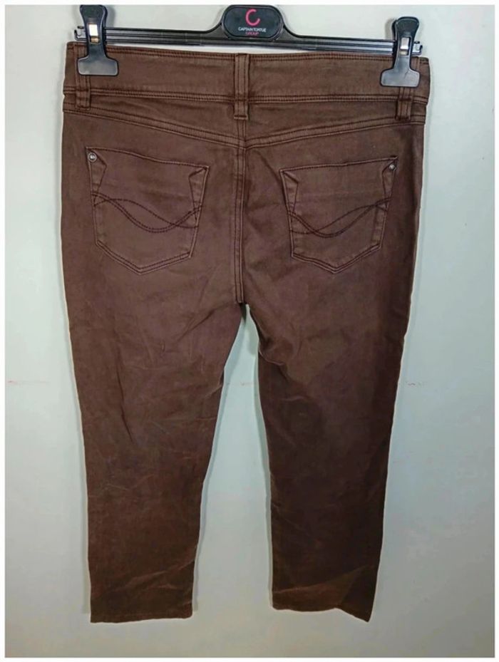 C17 pantalon marron c'est beau la vie 38 - photo numéro 2