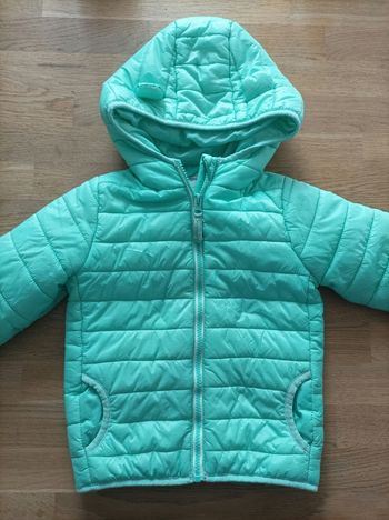 Doudoune Vertbaudet 3 ans vert menthe