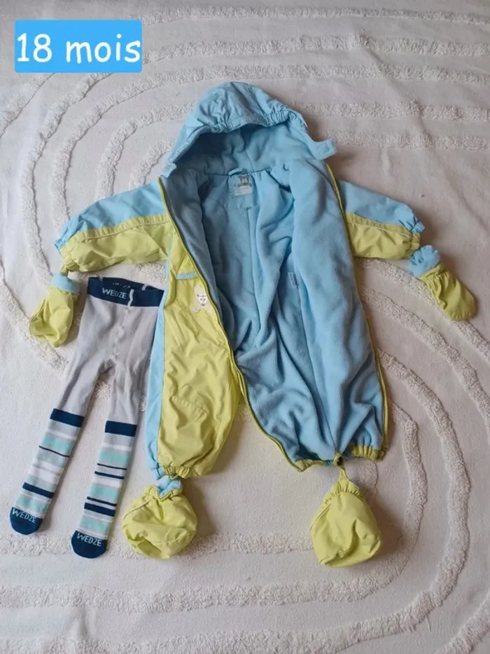 Combinaison ski bébé 18mois - photo numéro 3