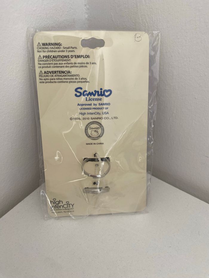 2 bagues hello kitty - photo numéro 2