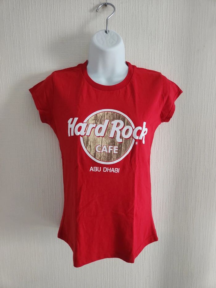 Tee-shirt Hard Rock Café Abu Dhabi taille S neuf - photo numéro 2