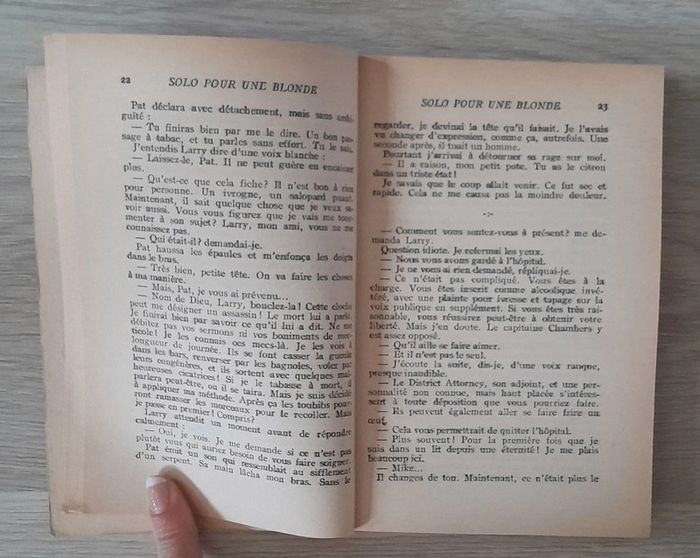 Solo pour une blonde Mickey spillane - photo numéro 4