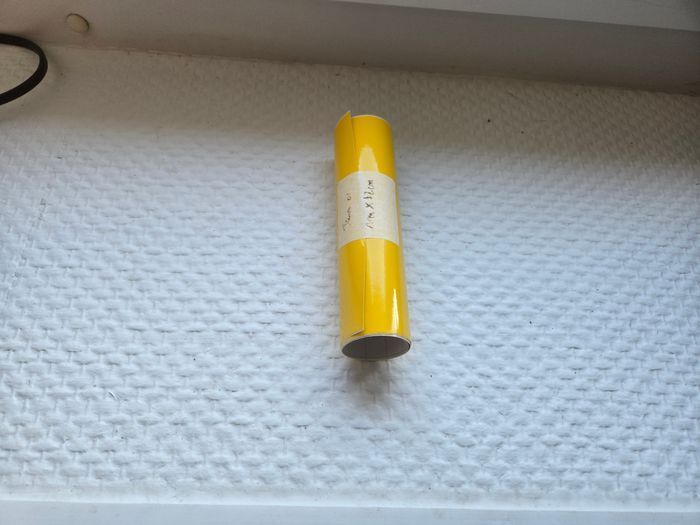 film adhesif permanent jaune d'oeuf pour machine de decoupe