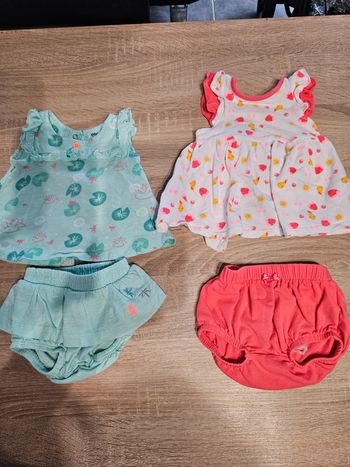 2 ensemble bébé 1 mois
