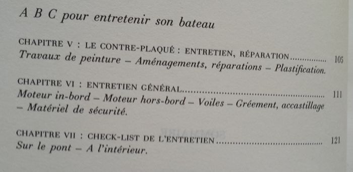 Michel Deuff - ABC pour entretenir son bateau - photo numéro 5