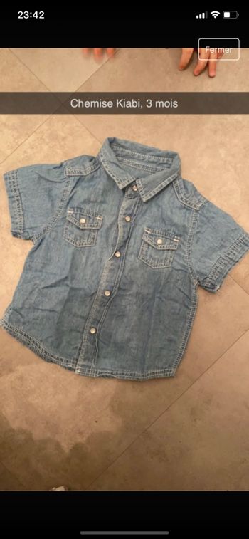 Chemise 3mois
