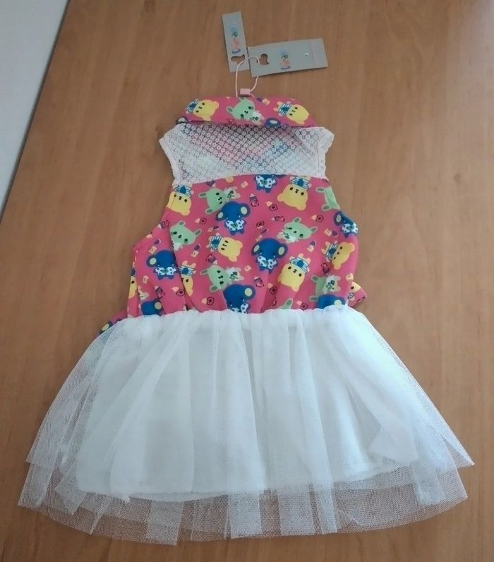 Robe sans manches Neuve avec étiquette 6 mois fille Chicaprie - photo numéro 6