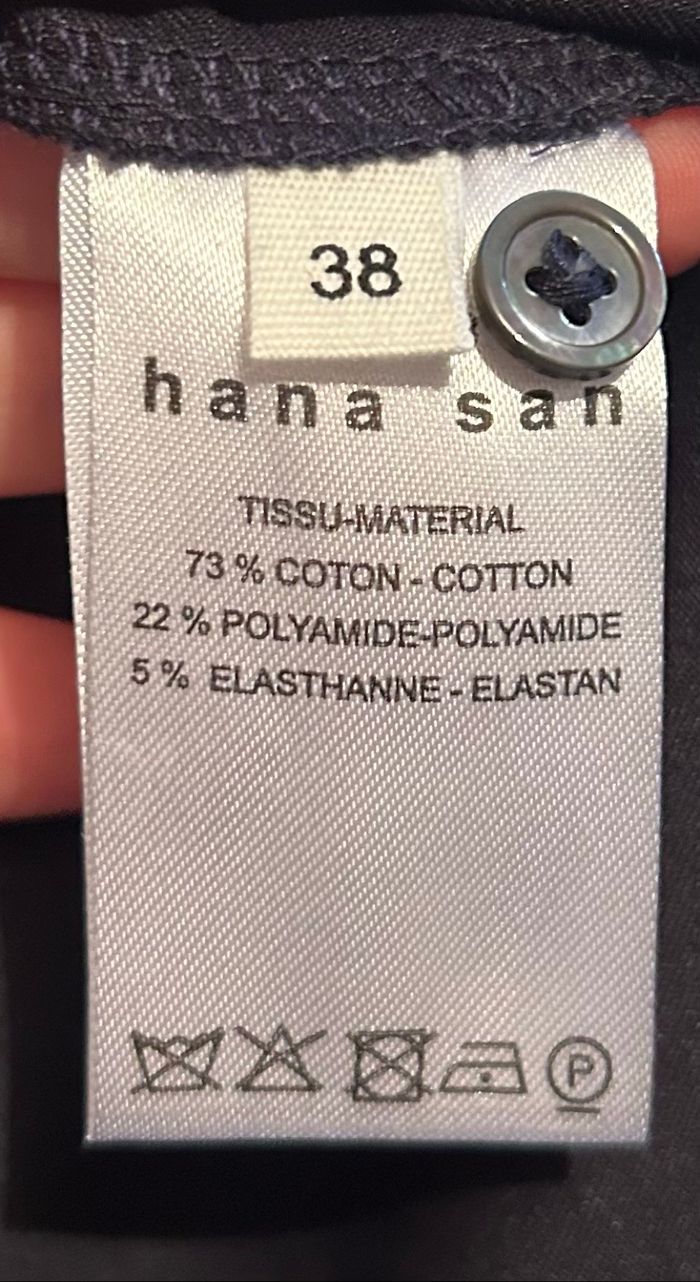 Chemisier bleu marine HANA SAN - Neuf avec étiquette - photo numéro 7