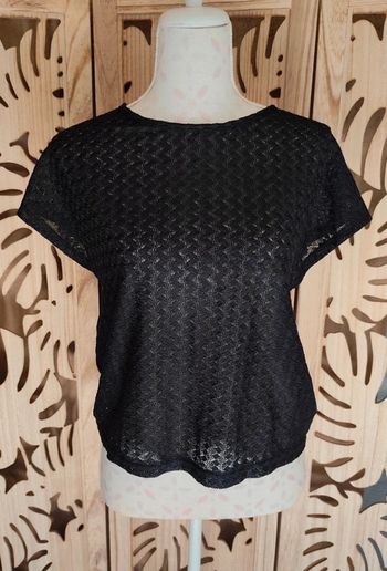 Blouse maille ajourée Taille L Shein
