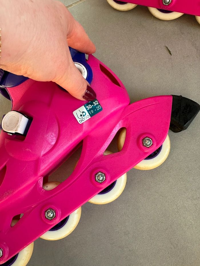 Rollers oxelo taille 30/32 - photo numéro 4