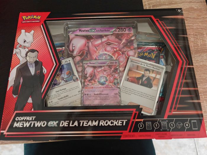 Coffret pokemon dracaufeu ex mewtwo ex ampibidou ex - photo numéro 3