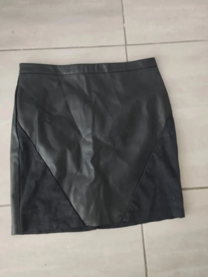 Jupe imitation cuir