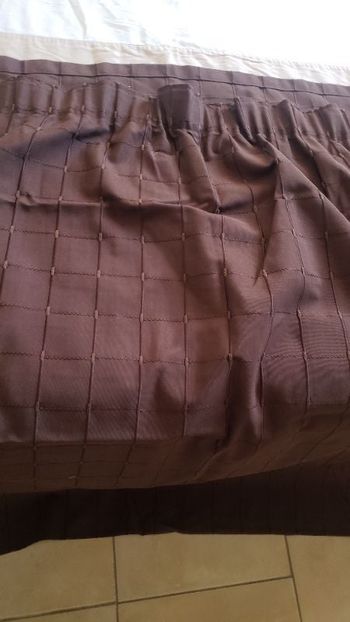 Lot de 2 doubles rideaux