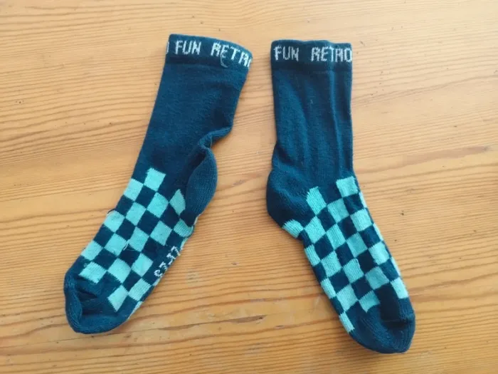 Chaussettes bleues - photo numéro 2