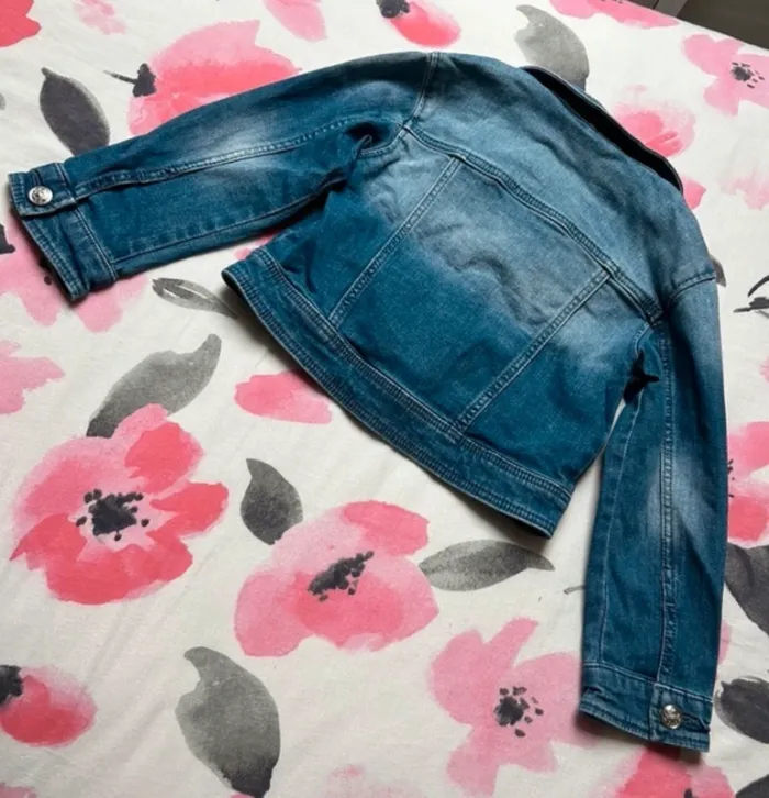 Veste jean fille - photo numéro 2