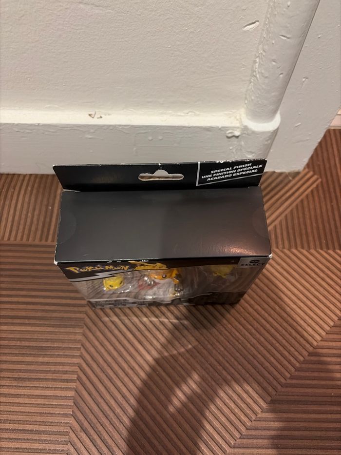 Figurines Pokémon pack évolution pichu, Pikachu et raichu - photo numéro 3